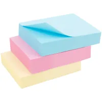 Paper for notes Axent 50x40mm, 100 sheets, 3pcs (D3311)