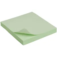 Paper for notes Axent 75x75mm, 100 sheets green (D3314-02)