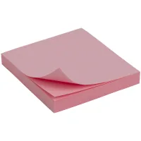Paper for notes Axent 75x75mm, 100 sheets pink (D3314-03)
