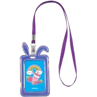 Badge Kite Bunny, with holographic effect, purple (K22-449-01)