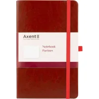 Notebook Axent Partner Lux, 125x195 mm 96 sheets per cell Burgundy (8202-05-A)