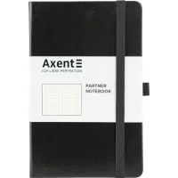 Notebook Axent Partner, 125x195 mm, 96 sheets, dot, black (8306-01-A)