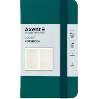 Notebook Axent Partner, 95x140 mm, 96 sheets, cell, malachite (8301-31-A)