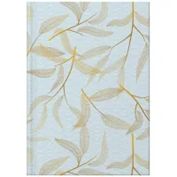Канцелярська книга Axent Waves А4, 96 аркушів, клітинка, блакитна (8422-560-A)