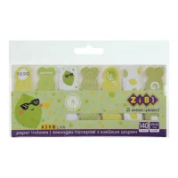 Sticker-bookmark ZiBi paper Lime with an adhesive layer 65x18 mm 7 x 20 sheets (ZB.15104)