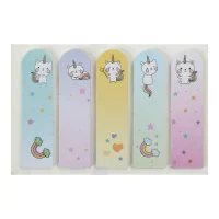 Sticker bookmark ZiBi paper KIDS Line Catycorn 45x12 mm 5 x 20 sheets (ZB.15106)