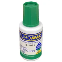 Corrector Buromax liquid with brush, water base, 20 ml (BM.1004)