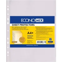 File Economix A4+ 40 μm texture orange, 100 pieces (E31107-50)