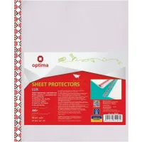 File Optima A4+ 40 μm glossy with color ornament, 20 pieces (O35107)