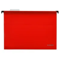 Hanging file Economix A4 plastic, red (E30201-03)
