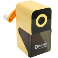 Optima Mechanical pencil sharpener with automatic feed, cream (O40688)
