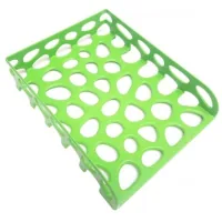 Лоток для паперів Optima горизонтальний пластик, салатовий (O36347)