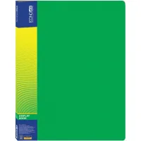 Economix A4 file folder with 10 files, green (E30601-04)