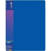 Economix A4 file folder with 10 files, blue (E30601-02)