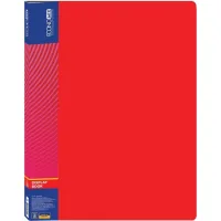 Economix A4 file folder with 10 files, red (E30601-03)