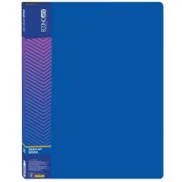 Economix A4 file folder with 30 files, blue (E30603-02)