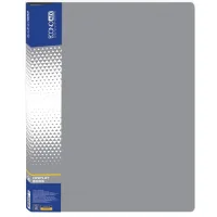Economix A4 file folder with 30 files, gray (E30603-10)