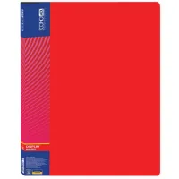 Economix A4 file folder with 30 files, red (E30603-03)