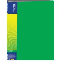 Economix A4 file folder with 40 files, green (E30604-04)