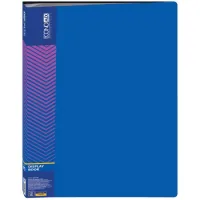 Economix A4 file folder with 40 files, blue (E30604-02)