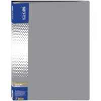 File folder Economix A4 with 40 files, gray (E30604-10/E30604-10n)