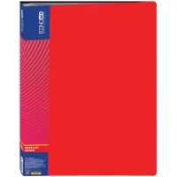 Economix A4 file folder with 40 files, red (E30604-03/E30604-03н)