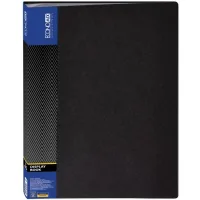Economix A4 file folder with 40 files, black (E30604-01)
