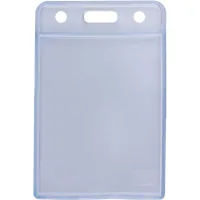Бейдж Optima вертикальний PVC, 74х105 мм (O45620)