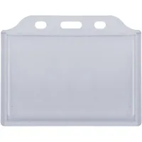 Бейдж Optima горизонтальний ABS+PVC, 85х54 мм (O45625)