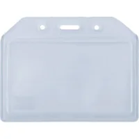 Бейдж Optima горизонтальний PVC, 90х54 мм (O45613)