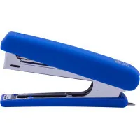 Stapler Buromax RUBBER TOUCH No. 10, 12 sheets 107x25x54 mm, blue (BM.4128-02)