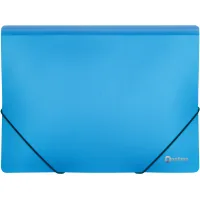 Folder on rubber bands Optima A4 two-color, blue (O30698-11)