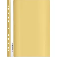 Economix A4 Light quick-stitch folder with perforation, yellow (E38504-05)