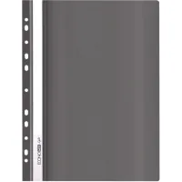 Папка-швидкозшивач Economix А4 Light з перфорацією, чорна (E38504-01)