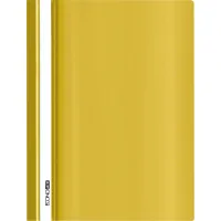 Folder Economix A4 without perforation, texture "gloss", yellow (E31511-05)