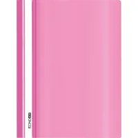 Folder Economix A4 without perforation, texture "gloss", pink (E31511-09)
