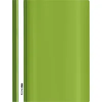 Folder Economix A4 without perforation, texture "gloss", light green (E31511-13)