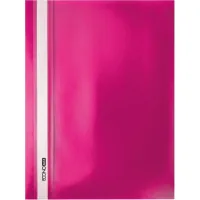 Economix A4 quick-stitch folder without perforation, texture "orange", pink (E31509-09)