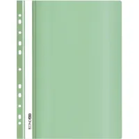 Economix A4 quick-stitch folder with perforation, texture "gloss", mint (E31510-84)