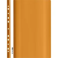 Economix A4 quick-stitch folder with perforation, texture "gloss", orange (E31510-06)