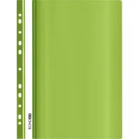 Folder Economix A4 with perforation, texture "gloss", light green (E31510-13)