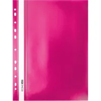 Economix A4 folder with perforation, texture "orange", pink (E31508-09)
