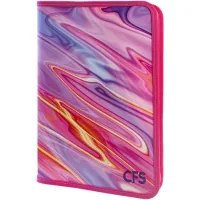 Cool For School A4 Silk zip folder with rings (CF32026)