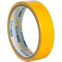 Скотч Buromax двосторонній на тканинній основі 24 мм х 5 м (BM.7554)