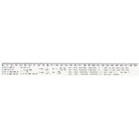 Лінійка Economix 30 см тригонометричні формули, друкована (E81330-05)