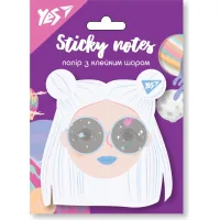 Yes sticky note paper Cosmic Girl shaped, 40 sheets (170295)