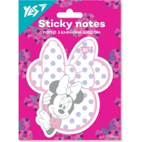 Yes Note Paper with Adhesive Layer Shaped Minnie Mouse, 40 Sheets (170301)