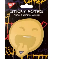 Yes note paper with a sticky layer shaped Melt Smile 40 sheets (170356)
