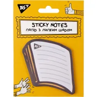 Paper for notes Yes with a sticky layer curly Don't complicate it! 40 sheets (170359)