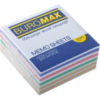 Paper for notes Buromax ZEBRA 90x90x40mm, not glued (BM.2265)